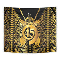 Vanuatu 46th Anniversary Of Independence Tapestry Gold Style LT05 - Polynesian Pride