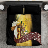 Papua New Guinea Bedding Set Independence Day Unique Style LT05 Gold - Polynesian Pride