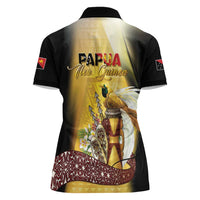 Papua New Guinea Women Polo Shirt 50 Years Of Independence - Polynesian Pride