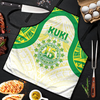 Kuki Independence 2026 Apron Cook Islands 15 Finest White Version LT05 White - Polynesian Pride