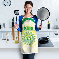 Kuki Independence 2026 Apron Cook Islands 15 Finest White Version LT05 - Polynesian Pride