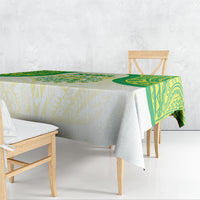 Kuki Independence 2026 Tablecloth Cook Islands 15 Finest White Version LT05 - Polynesian Pride