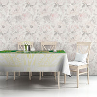 Kuki Independence 2026 Tablecloth Cook Islands 15 Finest White Version LT05 - Polynesian Pride