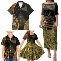 Papua New Guinea Hapi De Bilong Indipendens Family Matching Puletasi and Hawaiian Shirt Special Style LT05 - Polynesian Pride