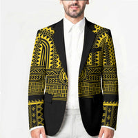 Philippines Filipinos Blazer Igorot Tribal Pattern Black LT05 - Polynesian Pride