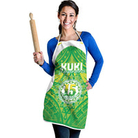 Kuki Independence 2026 Apron Cook Islands 15 Finest Green Version LT05 - Polynesian Pride