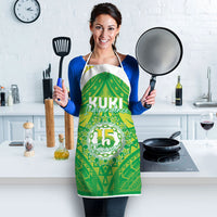 Kuki Independence 2026 Apron Cook Islands 15 Finest Green Version LT05 - Polynesian Pride