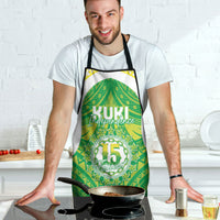 Kuki Independence 2026 Apron Cook Islands 15 Finest Green Version LT05 - Polynesian Pride