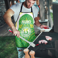 Kuki Independence 2026 Apron Cook Islands 15 Finest Green Version LT05 - Polynesian Pride