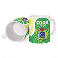 Kuki Independence 2026 Ceramic Mug Cook Islands 15 Finest Green Version LT05 - Polynesian Pride