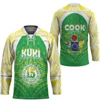 Kuki Independence 2026 Hockey Jersey Cook Islands 15 Finest Green Version LT05 - Polynesian Pride