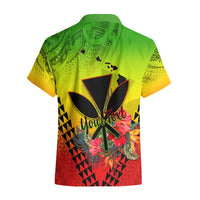 Personalized Hawaii Hawaiian Shirt Kakau Kanaka Maoli With Hibiscus Flowers LT05 - Polynesian Pride