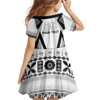 Custom Bula Fiji Football Family Matching Summer Maxi Dress and Hawaiian Shirt Go Champions LT05 - Polynesian Pride
