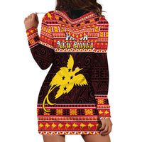 Papua New Guinea Christmas Hoodie Dress Santa Raggiana LT05 - Polynesian Pride