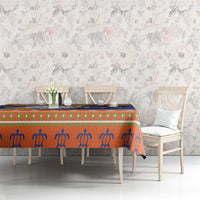 Marshall Islands Christmas Tablecloth Marshallese Seal Meddi Kirijmoj LT05 - Polynesian Pride