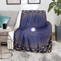 Nauru Angam Day Blanket Polynesian Tribal Pattern Unique Style - Polynesian Pride