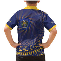Nauru Angam Day Family Matching Mermaid Dress and Hawaiian Shirt Polynesian Tribal Pattern Unique Style LT05 - Polynesian Pride