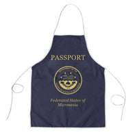 Federated States Of Micronesia Apron FSM Passport LT05 Navy - Polynesian Pride