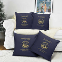Federated States Of Micronesia Pillow Cover FSM Passport - Polynesian Pride