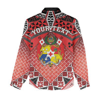 Personalised Tonga Constitution Day Women Casual Shirt 150 Years Jubilee - Polynesian Pride
