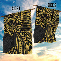 Hawaii And Philippines Garden Flag Kanaka Maoli With Tribal Sun Together Gold LT05 - Polynesian Pride
