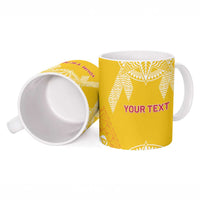 Personalised Anastasis College Ceramic Mug Tonga Ngatu Pattern - Polynesian Pride