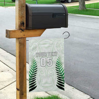 Custom New Zealand Fern Football Garden Flag Simple Style LT05 - Polynesian Pride