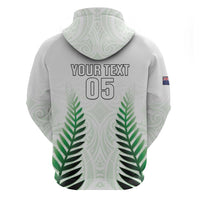 Custom New Zealand Fern Football Hoodie Simple Style LT05 - Polynesian Pride