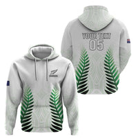 Custom New Zealand Fern Football Hoodie Simple Style LT05 - Polynesian Pride