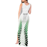 Custom New Zealand Fern Football Tank Maxi Dress Simple Style LT05 - Polynesian Pride