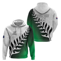 Custom New Zealand Football Hoodie Go Aotearoa