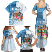 Fiji Day Family Matching Summer Maxi Dress and Hawaiian Shirt Proud To Be Fijian LT05 - Polynesian Pride