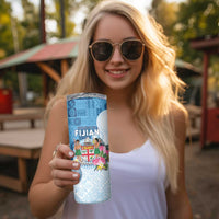 Fiji Day Skinny Tumbler Proud To Be Fijian LT05 - Polynesian Pride