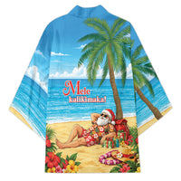 Hawaii Jolly Christmas Kimono Xmas Is Better At The Beach