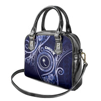 FSM Chuuk Shoulder Handbag Ocean Floral Pattern