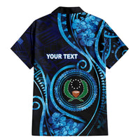 Personalised FSM Pohnpei Family Matching Mermaid Dress and Hawaiian Shirt Ocean Floral Pattern LT05 - Polynesian Pride
