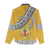 Personalised Anastasis College Women Casual Shirt Tonga Unique Style - Polynesian Pride