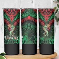 New Zealand ANZAC Day Skinny Tumbler Aotearoa Hei Tiki LT05 - Polynesian Pride