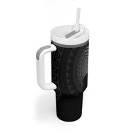 Cook Islands ANZAC Day Tumbler With Handle Soldier Silhouette Remembrance