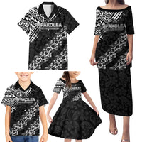 Hawaii Papakolea Born And Raised Family Matching Puletasi and Hawaiian Shirt Hawaiian Tribal Pattern LT05 - Polynesian Pride