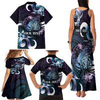 Personalised Polynesia Suicide Prevention Awareness Family Matching Tank Maxi Dress and Hawaiian Shirt No Story Should End Too Soon LT05 - Polynesian Pride