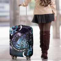 Polynesia Suicide Prevention Awareness Luggage Cover No Story Should End Too Soon