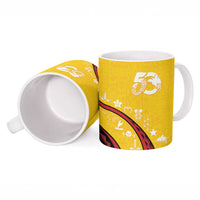 Papua New Guinea Independence Ceramic Mug Special Style Yellow Version LT05 - Polynesian Pride