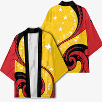 Papua New Guinea Independence Kimono Special Style Yellow Version LT05 - Polynesian Pride