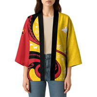 Papua New Guinea Independence Kimono Special Style Yellow Version LT05 - Polynesian Pride