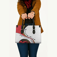 Papua New Guinea Independence Leather Bag Special Style White Version LT05 - Polynesian Pride