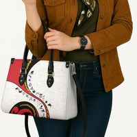 Papua New Guinea Independence Leather Bag Special Style White Version LT05 - Polynesian Pride