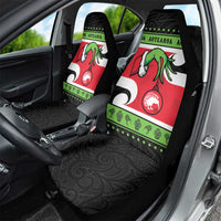 New Zealand Funny Christmas Car Seat Cover Maori Tiki LT05 - Polynesian Pride