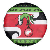 New Zealand Funny Christmas Spare Tire Cover Maori Tiki LT05 - Polynesian Pride