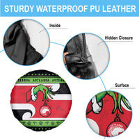 New Zealand Funny Christmas Spare Tire Cover Maori Tiki LT05 - Polynesian Pride
